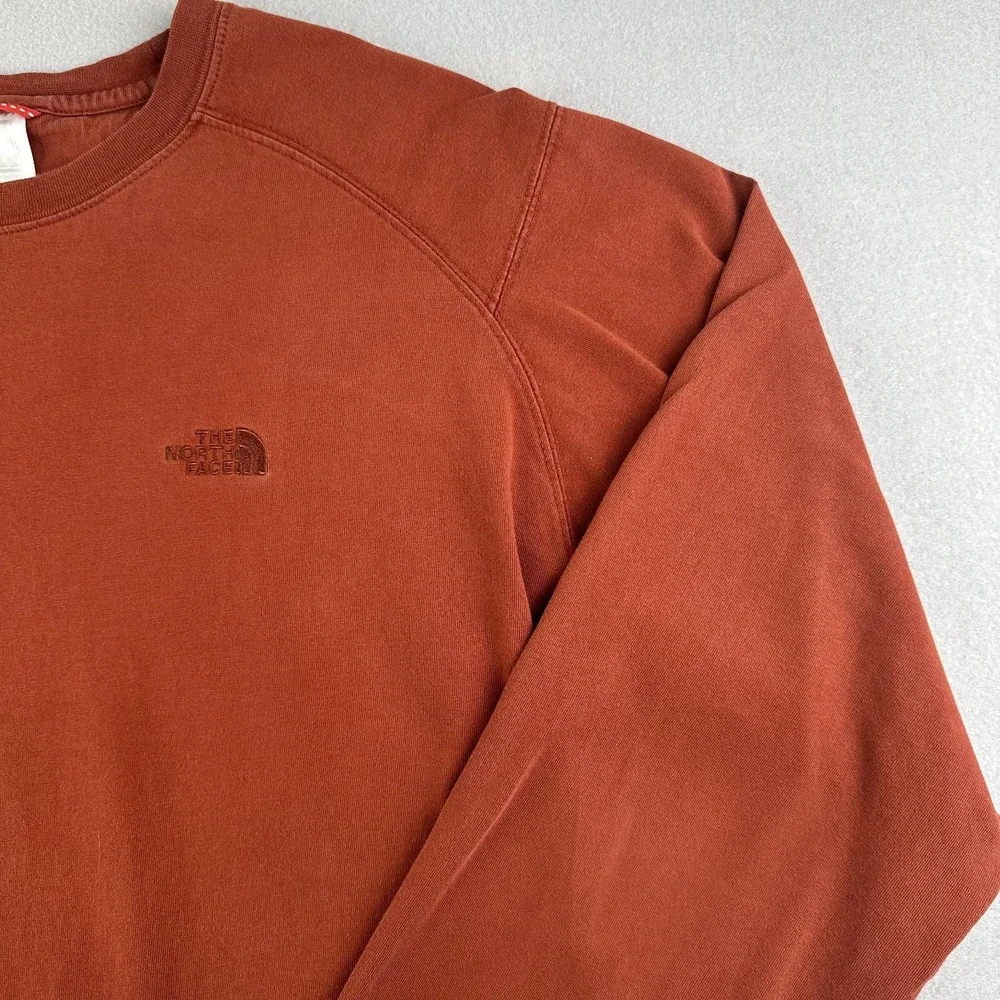 North Face Men's 100% Cotton Long Sleeve Shirt Size Medium